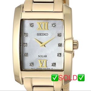 ✅✅SOLD✅✅ Womens Gold Seiko Watch